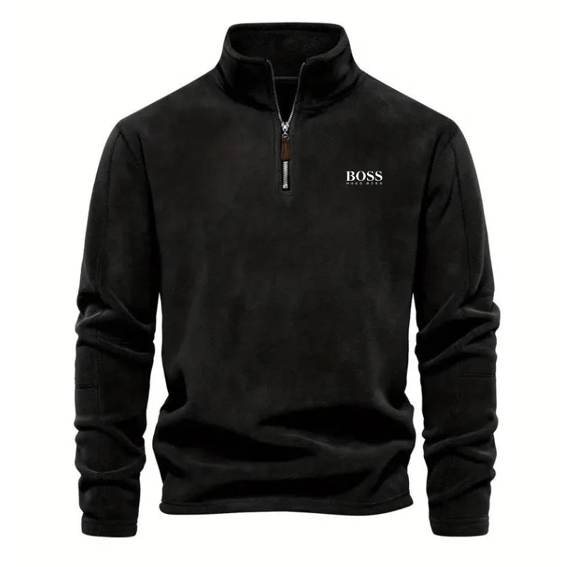 Blusa Fleece Luxe com Zíper 1/4 - HB - Original