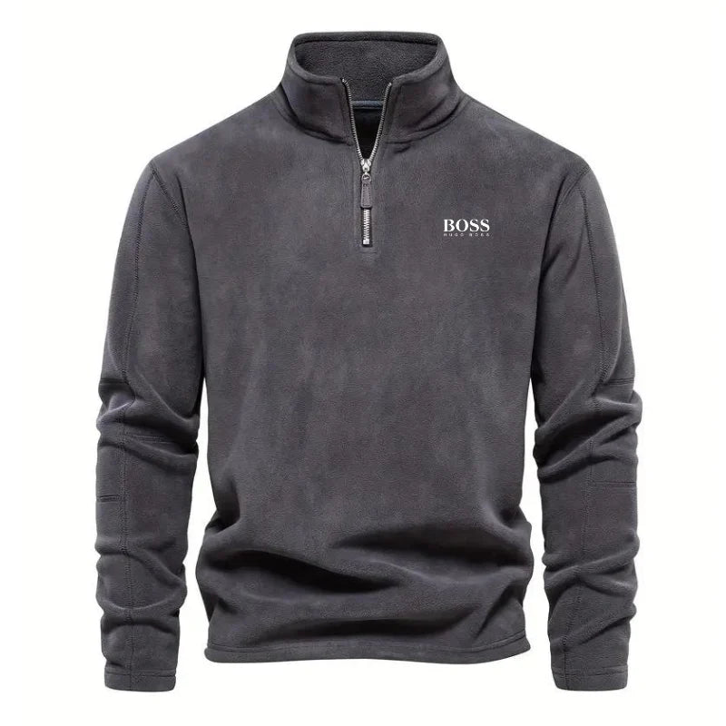 Blusa Fleece Luxe com Zíper 1/4 - HB - Original
