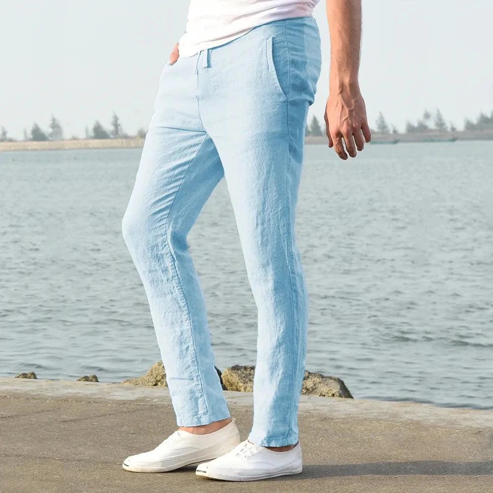 Calça Masculina Mancini Bellini em Linho Premium